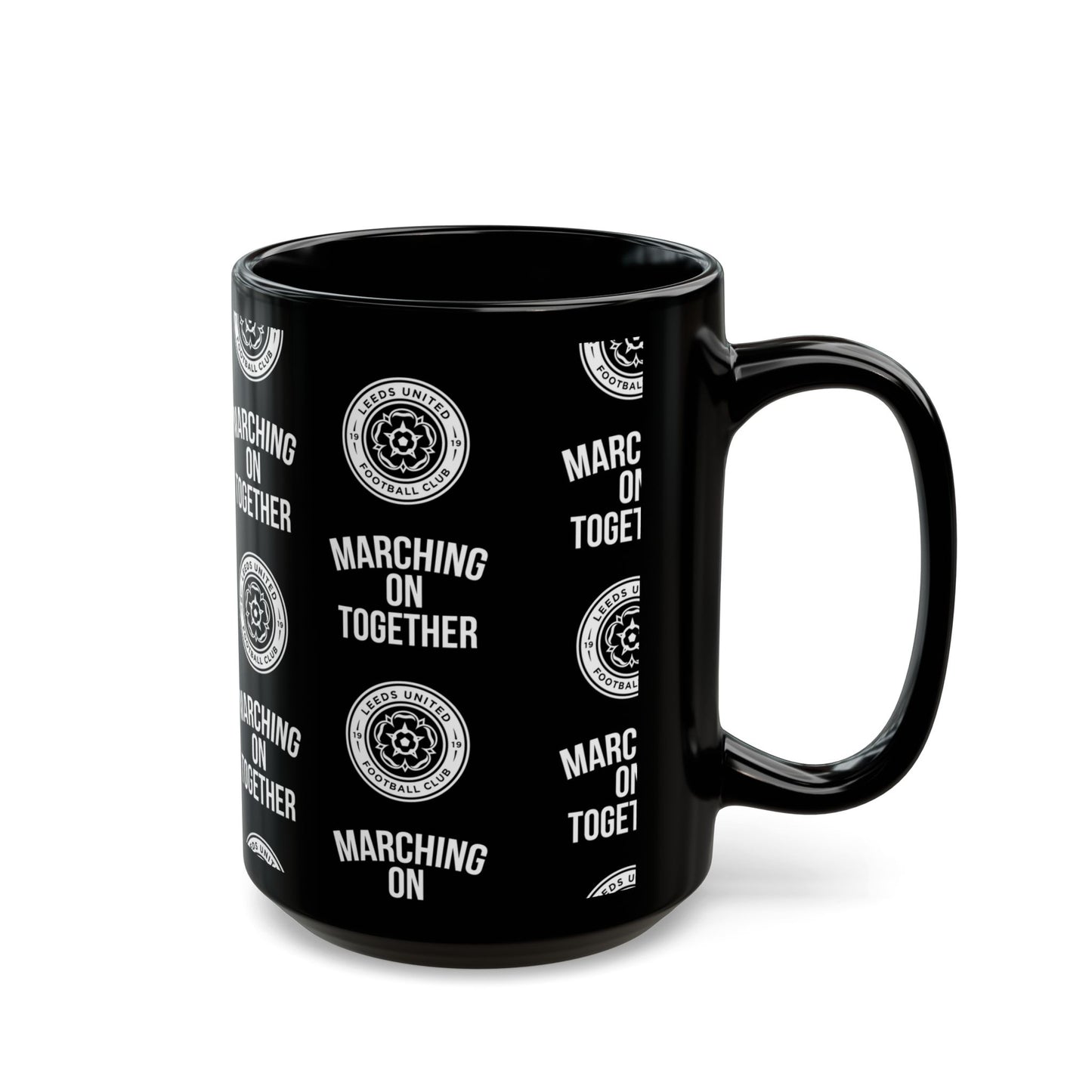 LUFC “All Leeds Aren’t We” World Map  Mug
