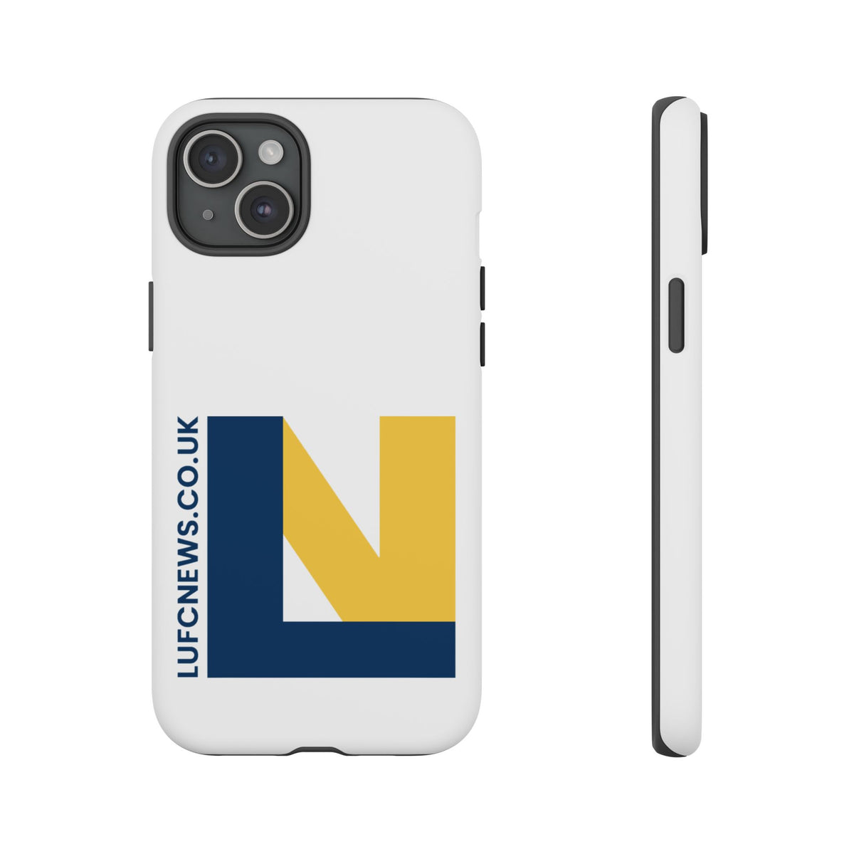 Leeds United 'LUFCNEWS.CO.UK' Phone Case