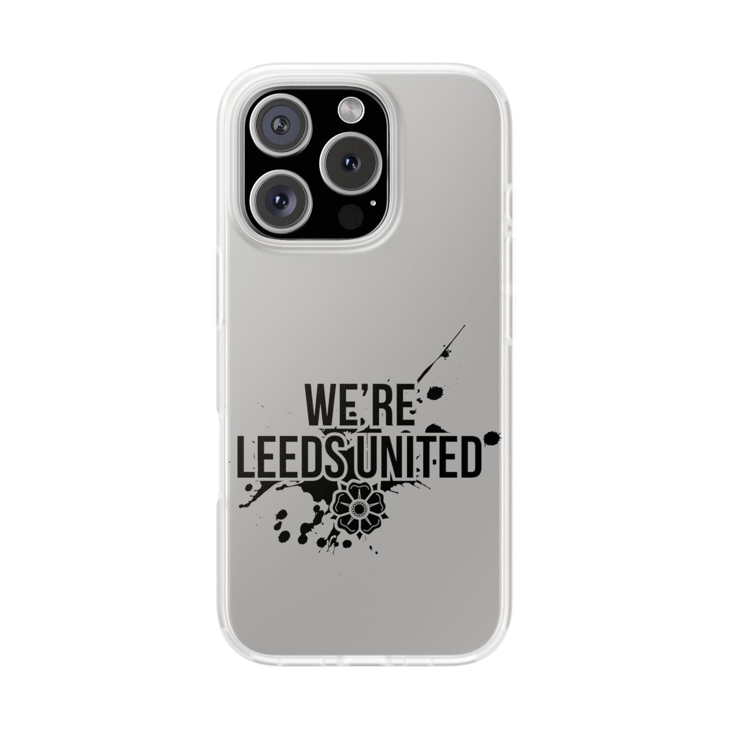 LUFC 'We're Leeds United' Retro  Football: Flexi Case