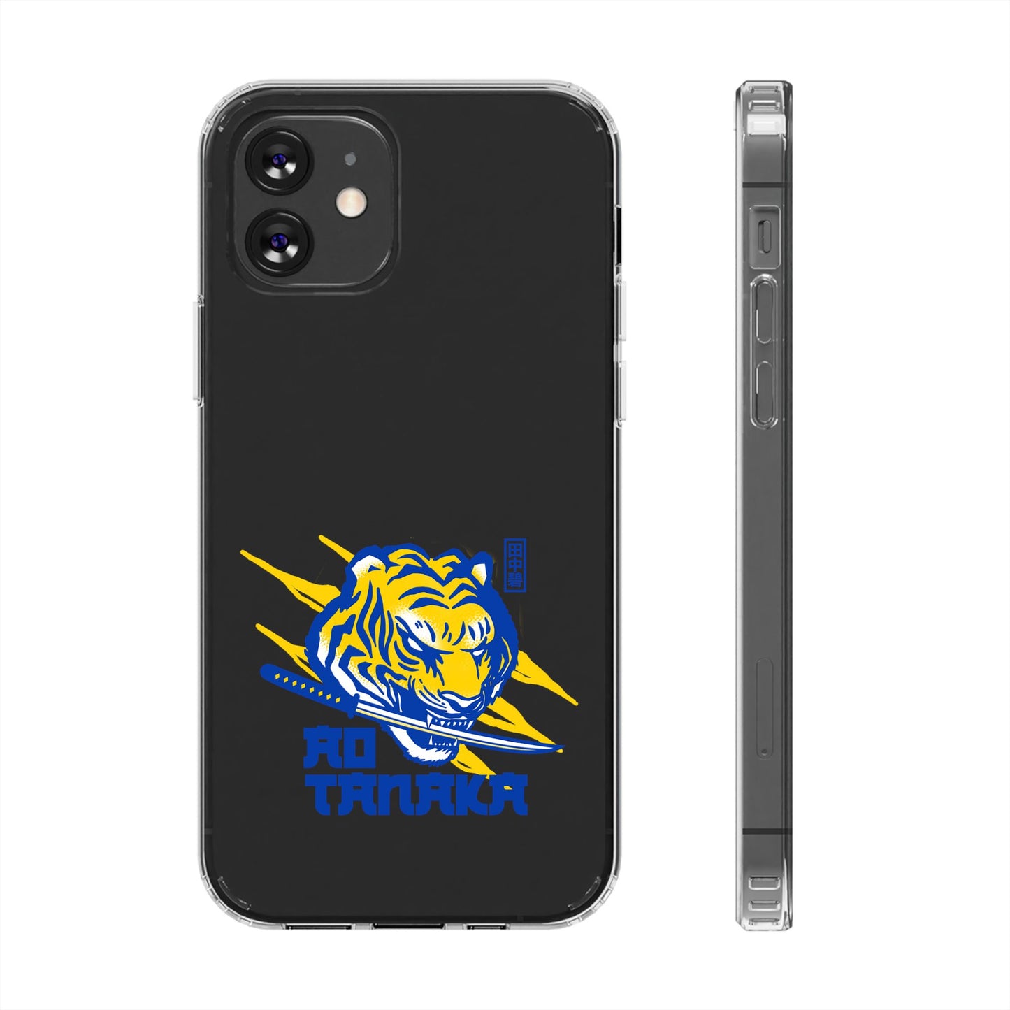 Leeds United “AO TANAKA” Clear  Impact-Resistant Case