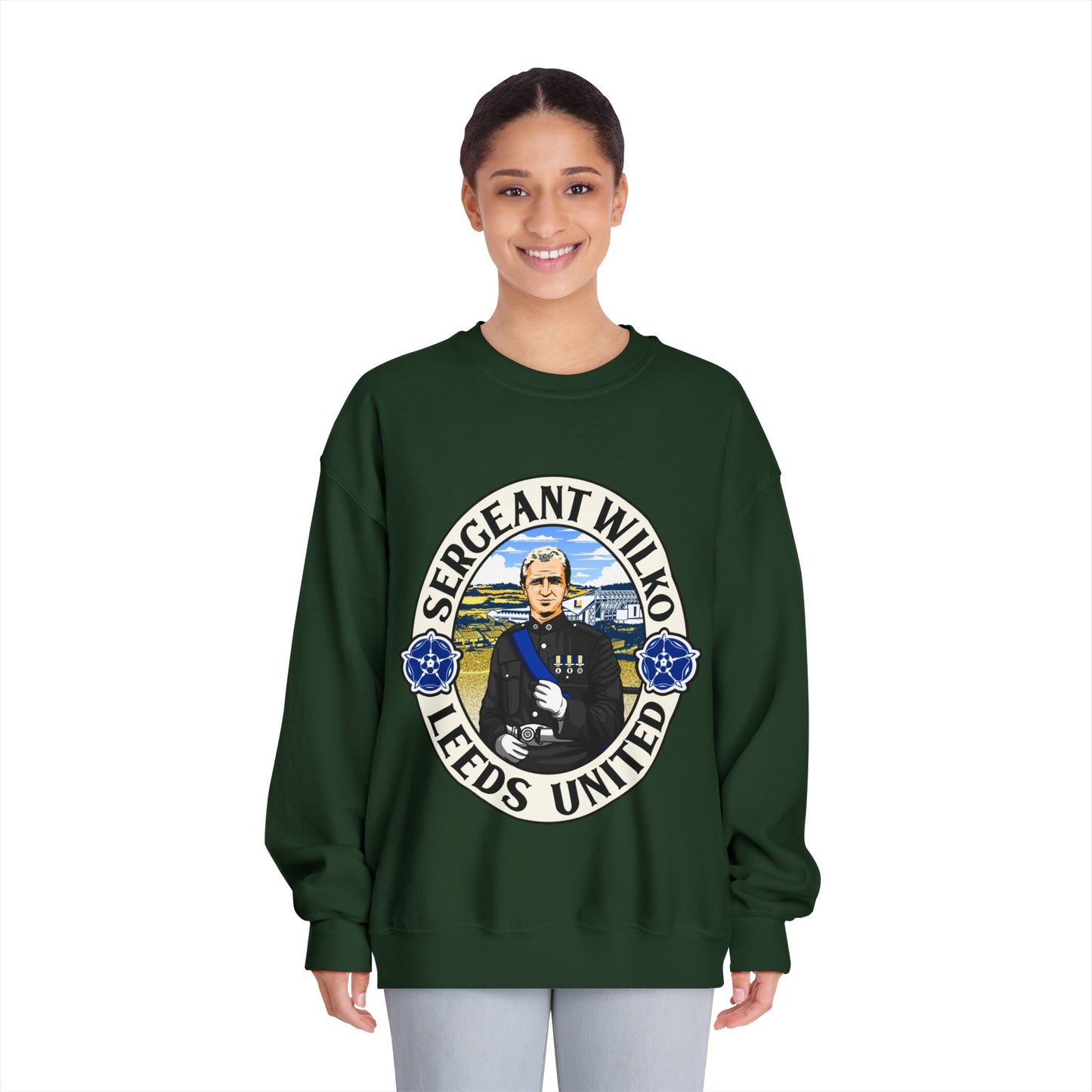 LUFC “All Leeds Aren’t We” Crewneck DryBlend® Unisex
