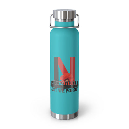 LUFC “Lest We Forget” Insulated  Water Bottle: Leeds United  Remembrance Design
