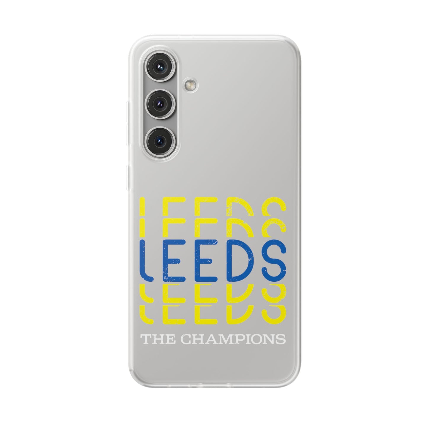 LUFC 'LEEDS The Champions' Flexi  Case