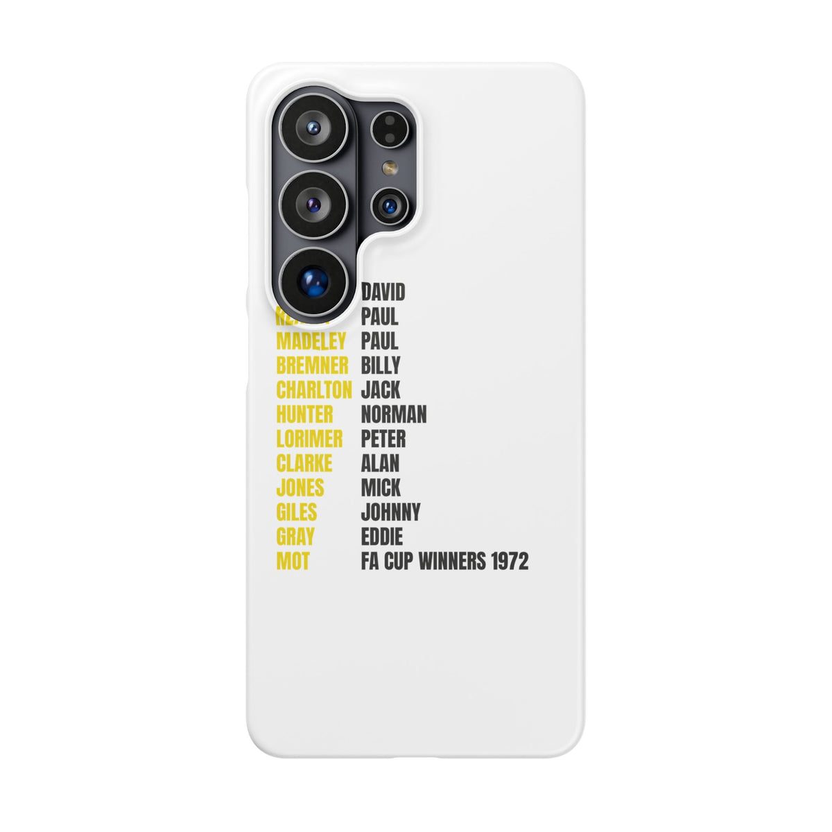 Snap Phone Case - 1972 FA Cup Winners