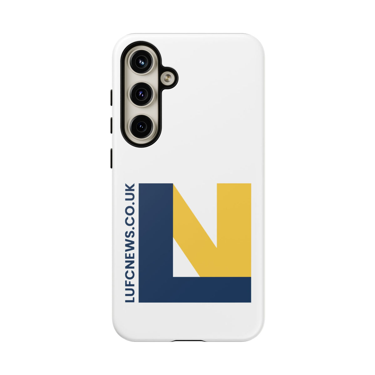 Leeds United 'LUFCNEWS.CO.UK' Phone Case