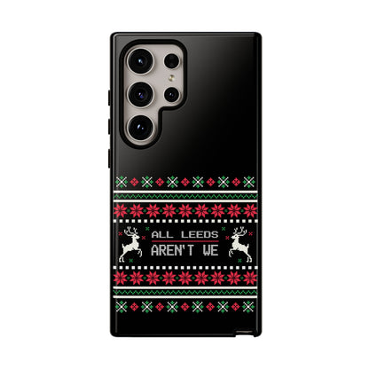 LUFC 'All Leeds Aren't We' Phone  Case: Christmas Edition - Lufcnews.co.uk
