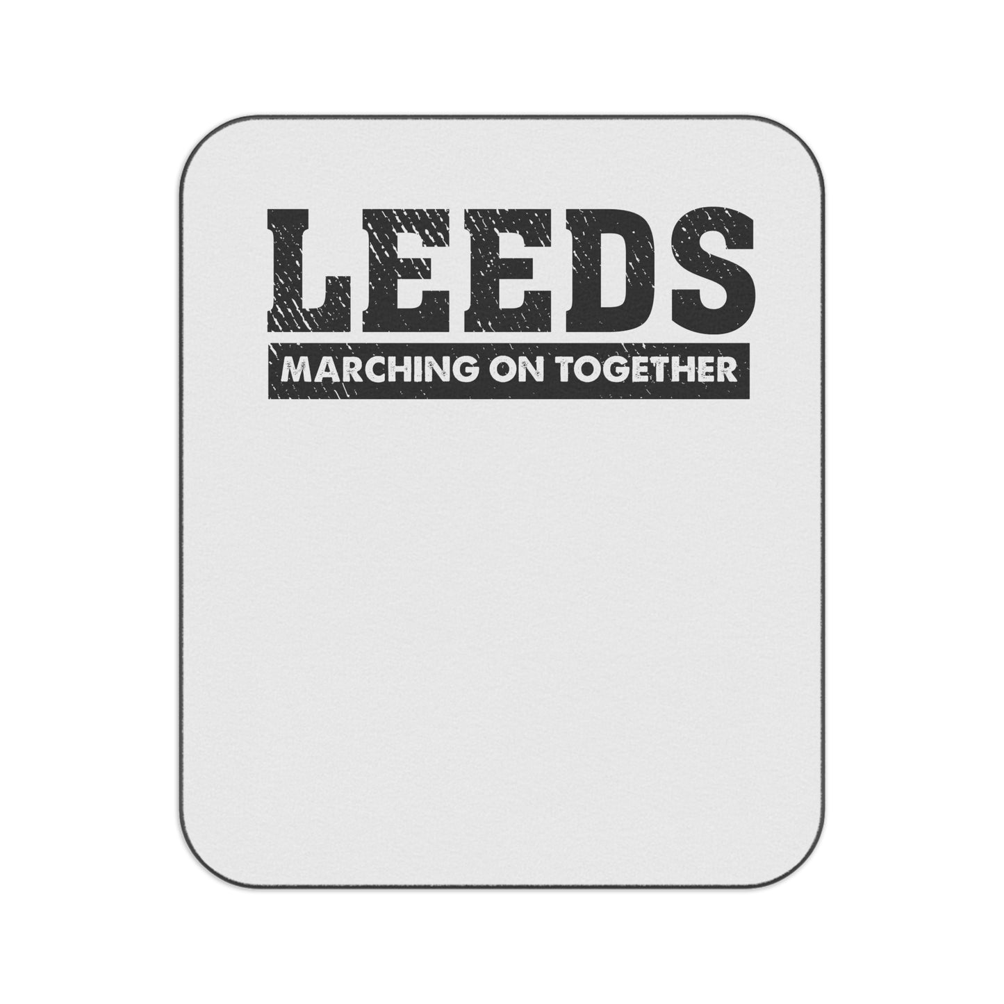 LUFC “Marching On Together” Picnic  Blanket: Iconic Leeds United Logo