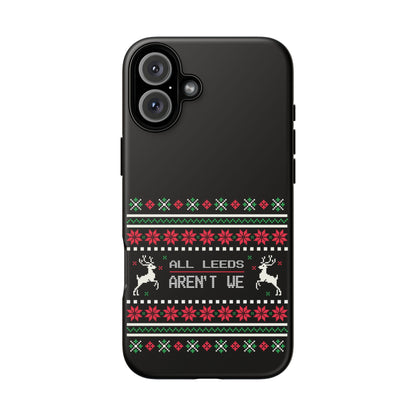 LUFC 'All Leeds Aren't We' Phone  Case: Christmas Edition - Lufcnews.co.uk