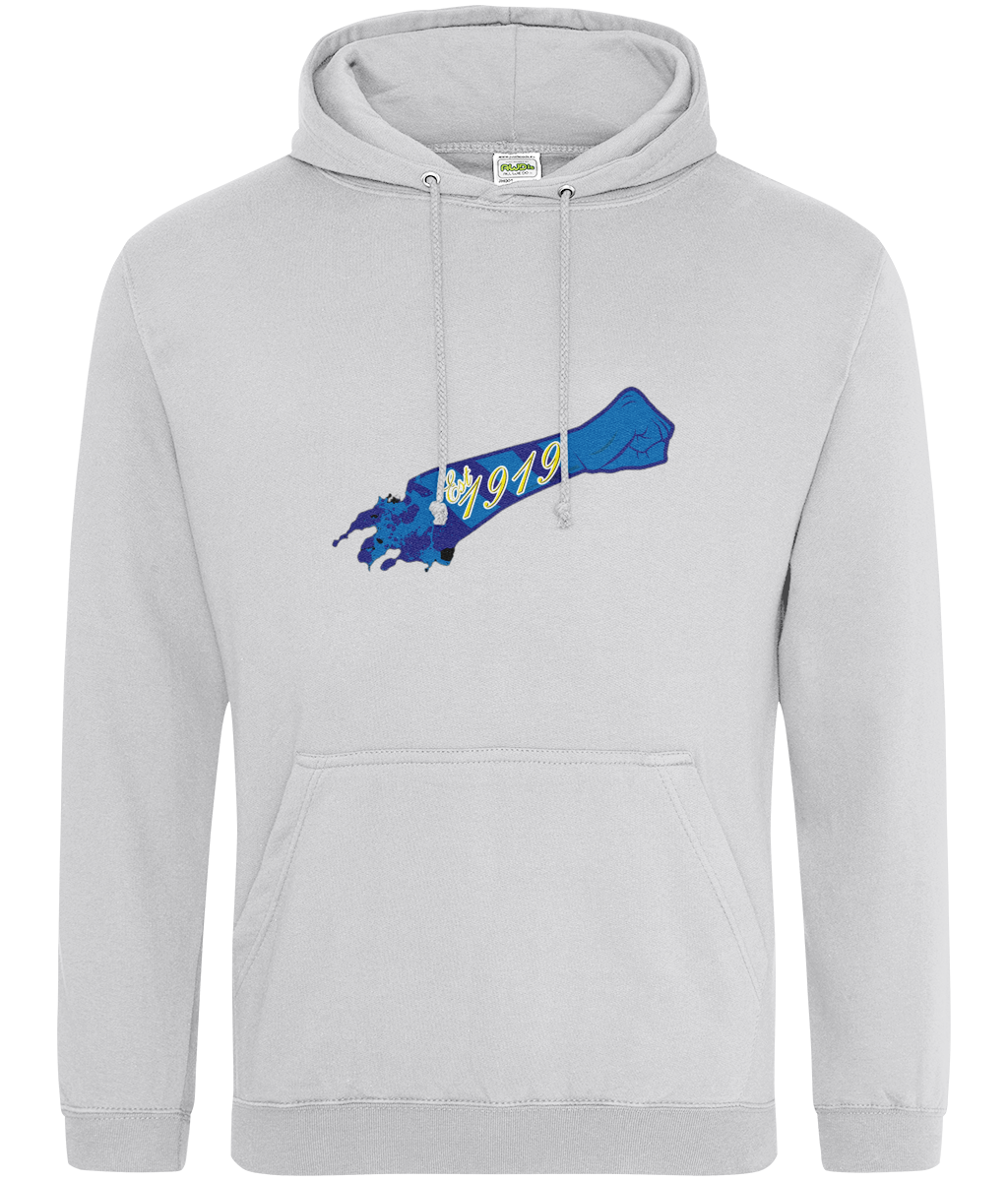 LUFC Salute Blue Hoodie Men