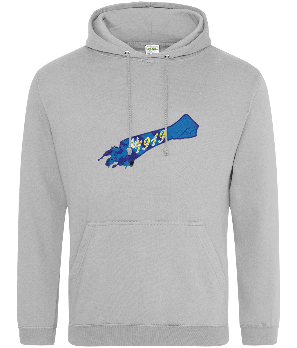 LUFC Salute Blue Hoodie Women