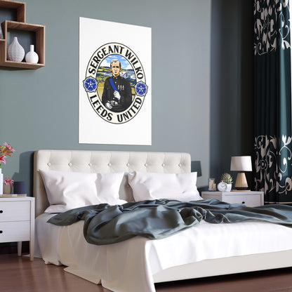 LUFC “Sergeant Wilko Leeds United”  Silk Poster