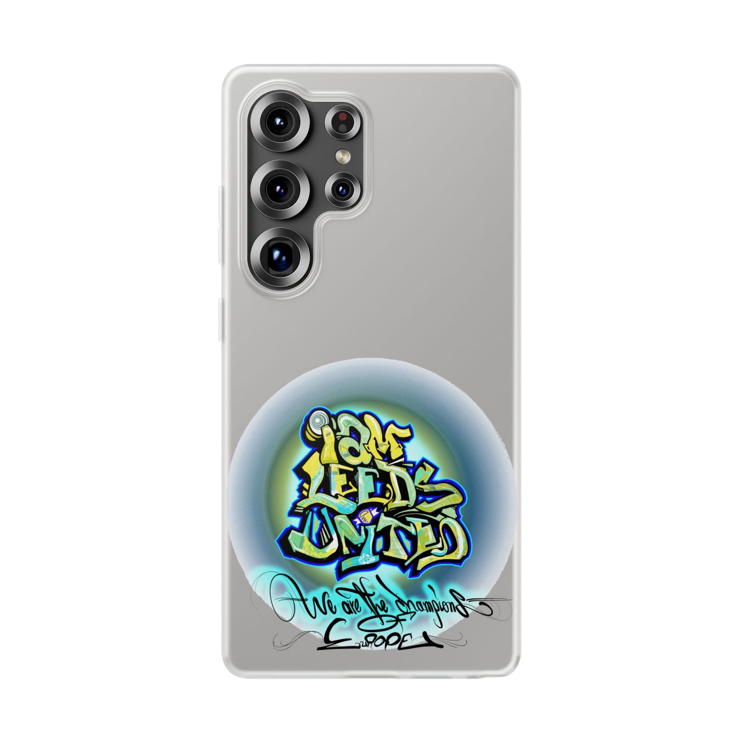 LUFC 'I Am LEEDS UNITED' Retro  Football: Flexi Case