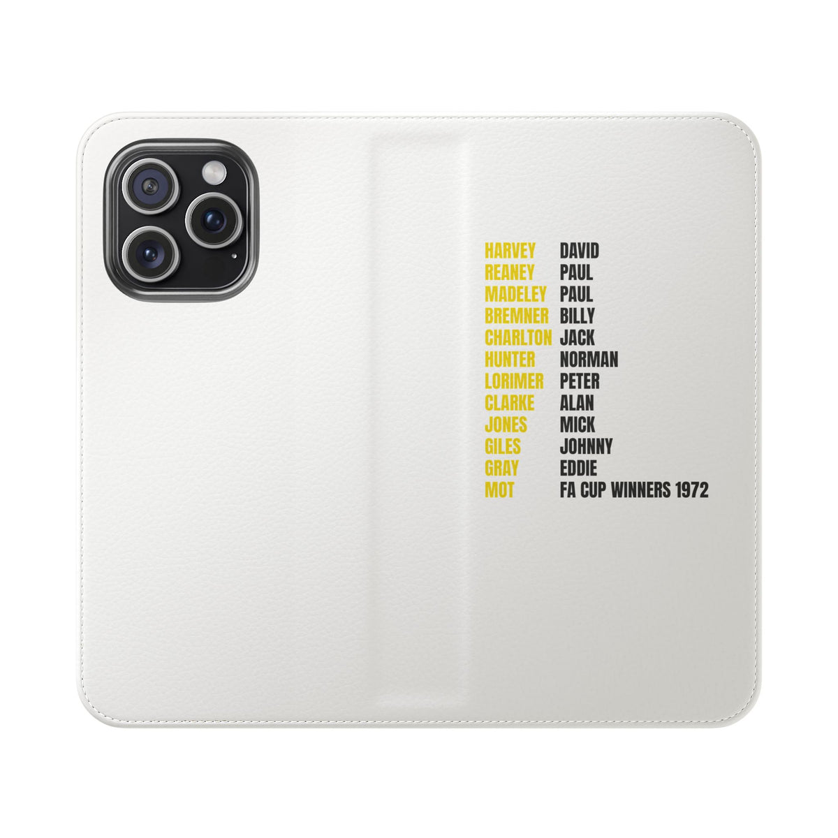 Flip Phone Case - 1972 FA Cup Winners