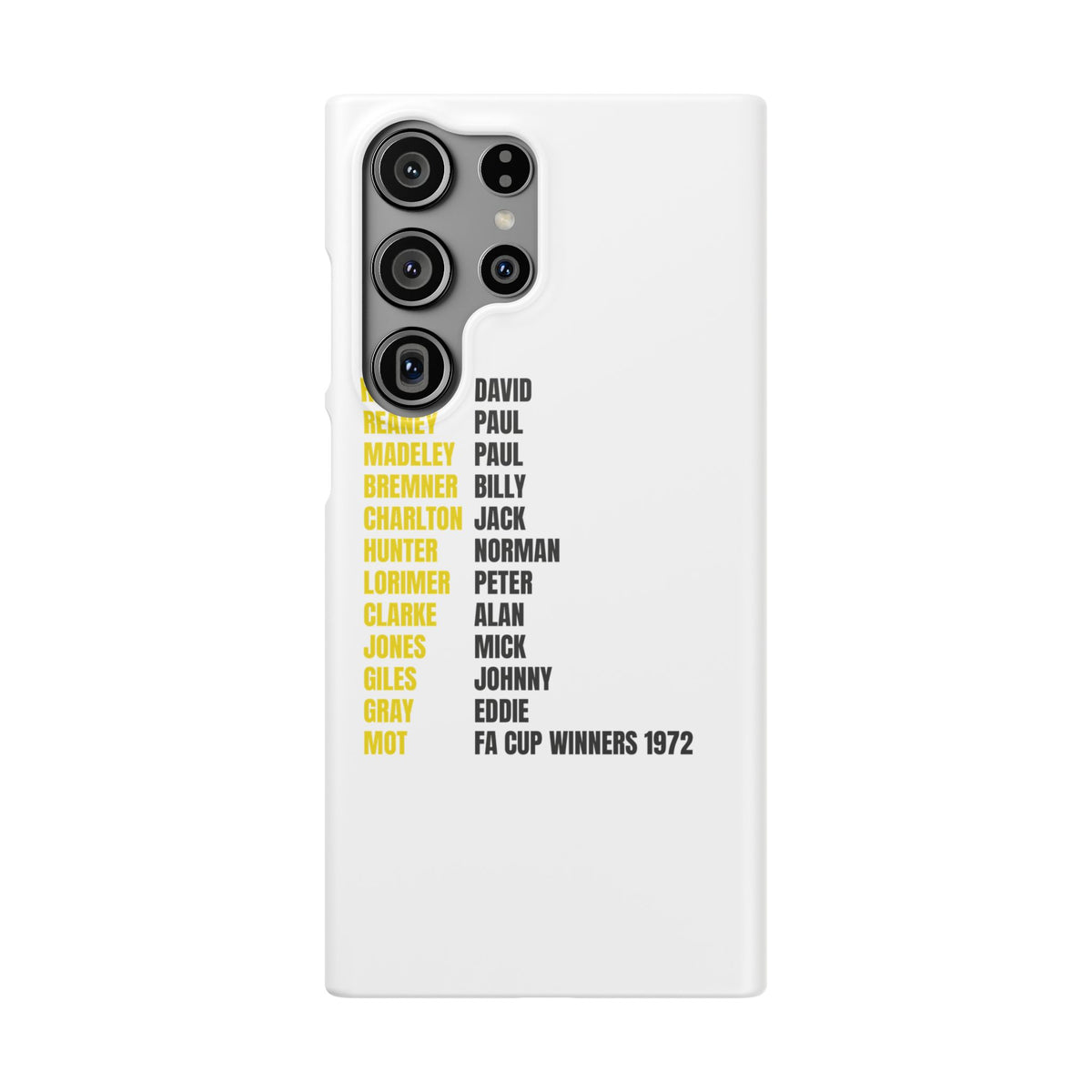 Snap Phone Case - 1972 FA Cup Winners