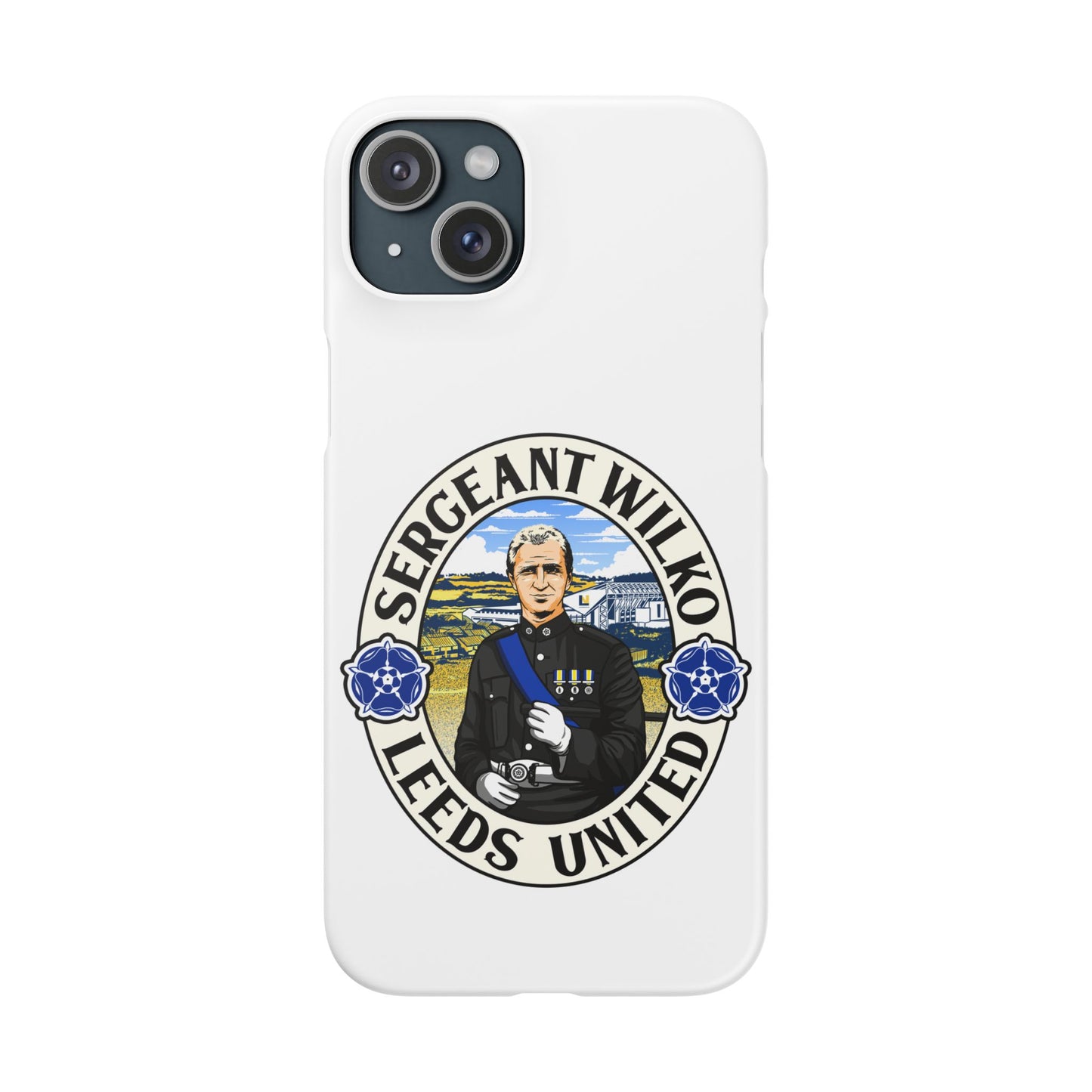 LUFC "SERGEANT WILKO" Leeds  United: Snap Case