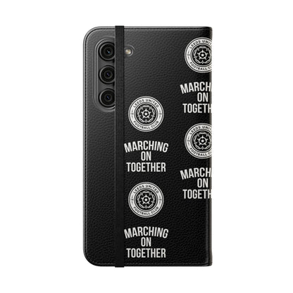 Leeds United "Marching On  Together" Flip Case Phone Wallet