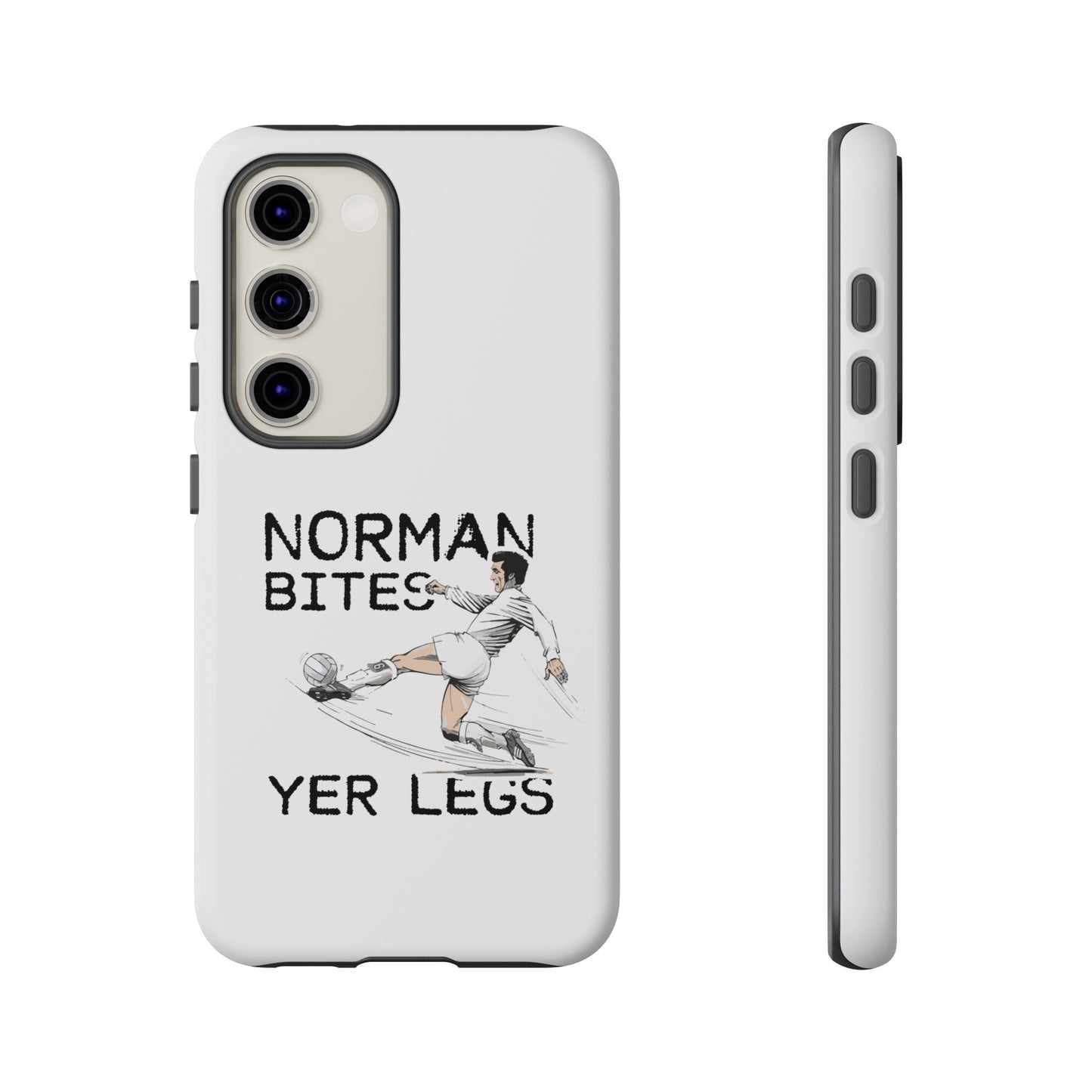 Leeds United NORMAN BITES 'YER  LEGS' Phone Case