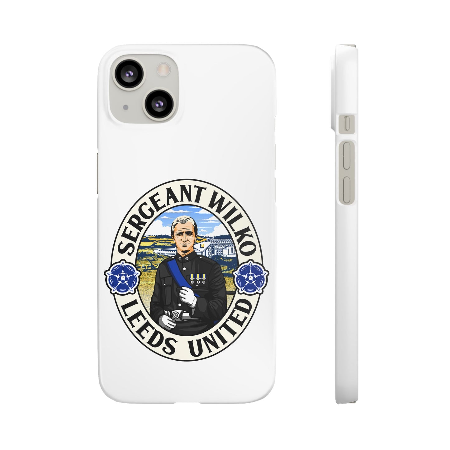 LUFC "SERGEANT WILKO" Leeds  United: Snap Case