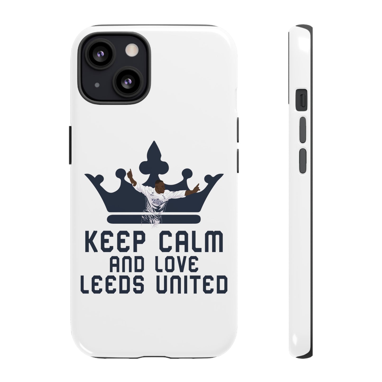 Tøft telefonveske - Keep Calm and Love Leeds United