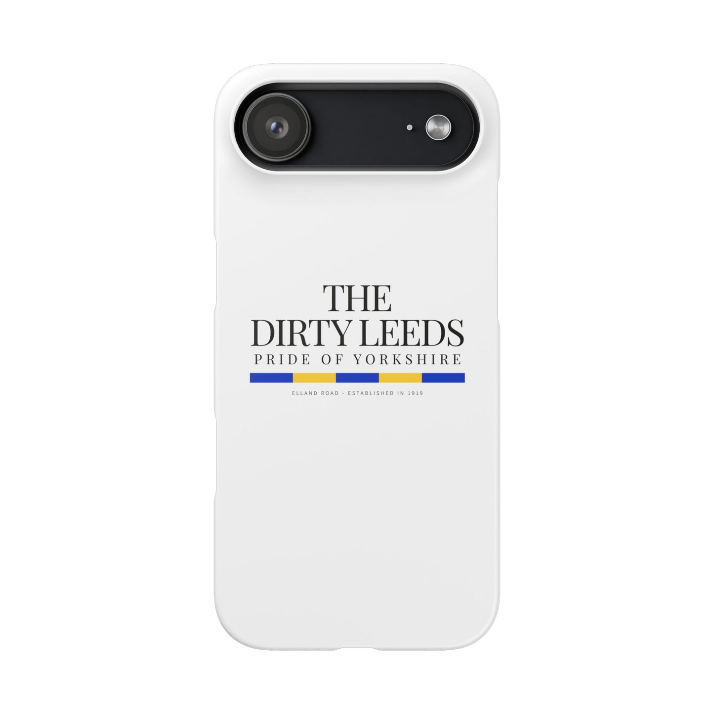 LUFC “The Dirty Leeds: Pride of  Yorkshire” Snap Case