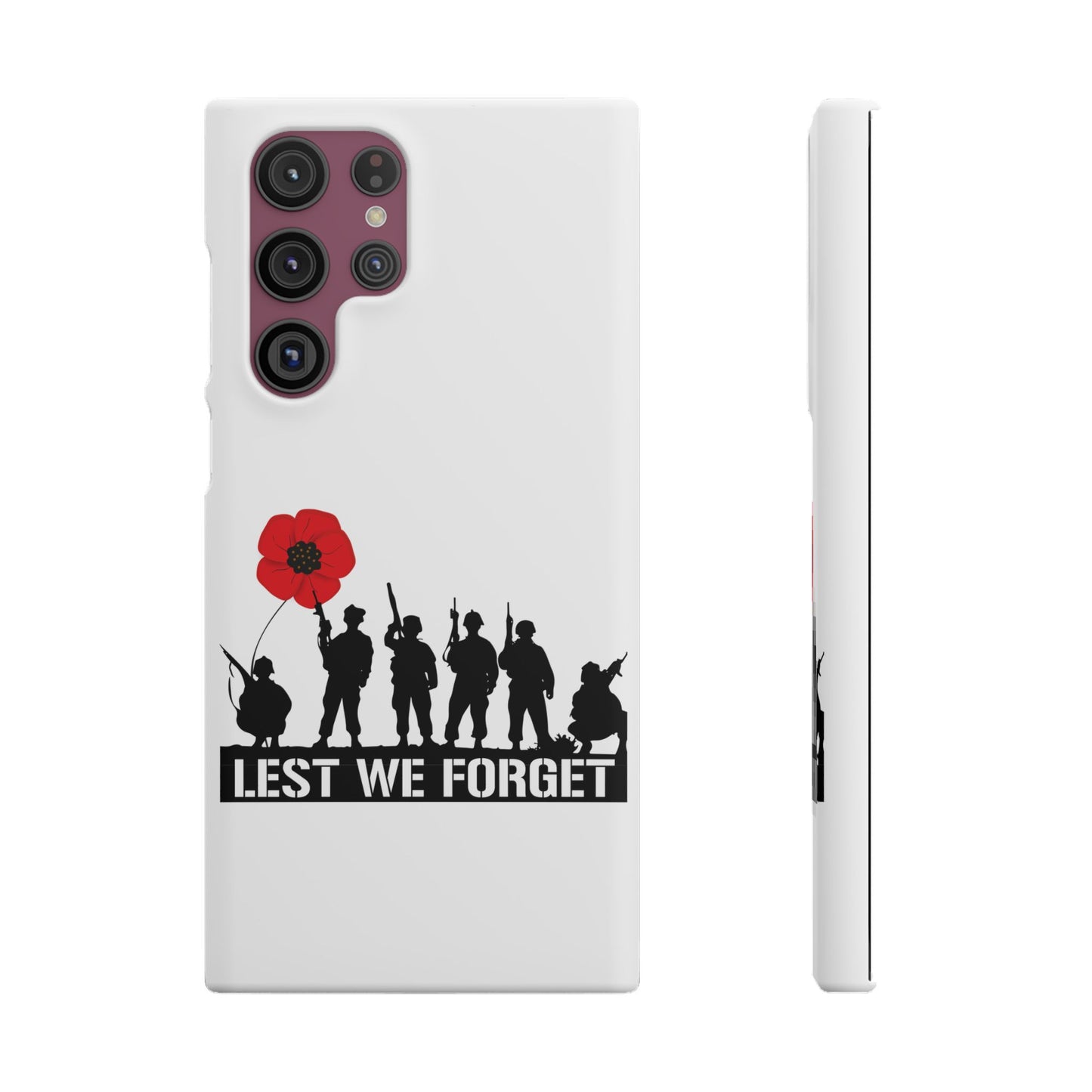 Leeds United "LEST WE FORGET"  Snap Case