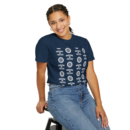 LUFC News Graphic Tee Garment-Dyed Unisex T-Shirt