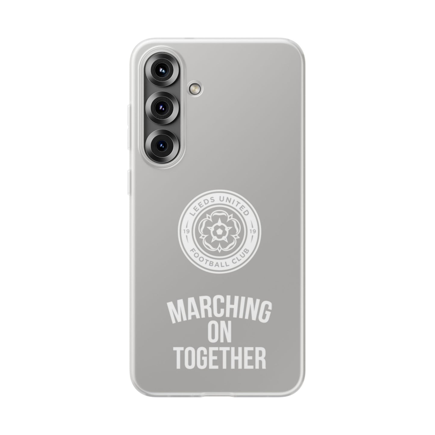 LUFC 'MARCHING ON TOGETHER' Flexi Case
