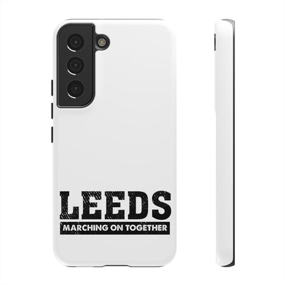 LUFC 'LEEDS: Marching On Together'  Phone Protective Cover - Lufcnews.co.uk