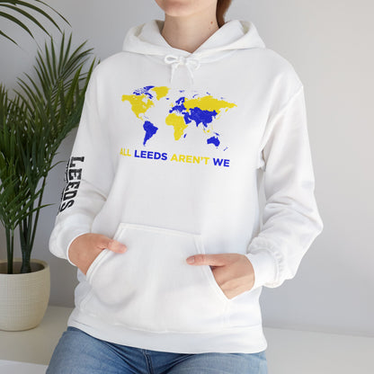 LUFC World Map Hoodie Heavy  Blend™ Unisex