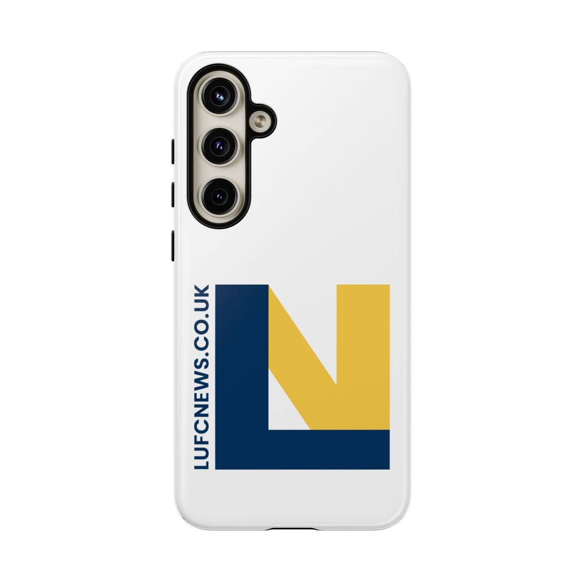 Leeds United 'LUFCNEWS.CO.UK' Phone Case