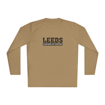Leeds “Marching On Together” Long Sleeve T-Shirt: Unisex Fit