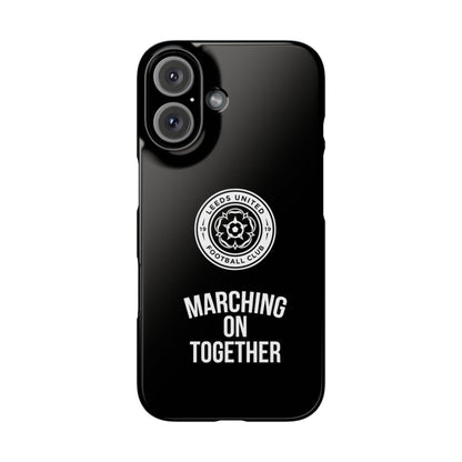 05 Snap Phone Case — "All Leeds Aren't We" Blue & Yellow Emblem