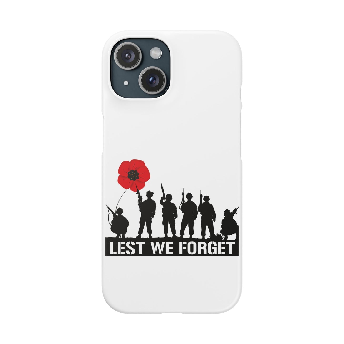 Leeds United "LEST WE FORGET"  Snap Case