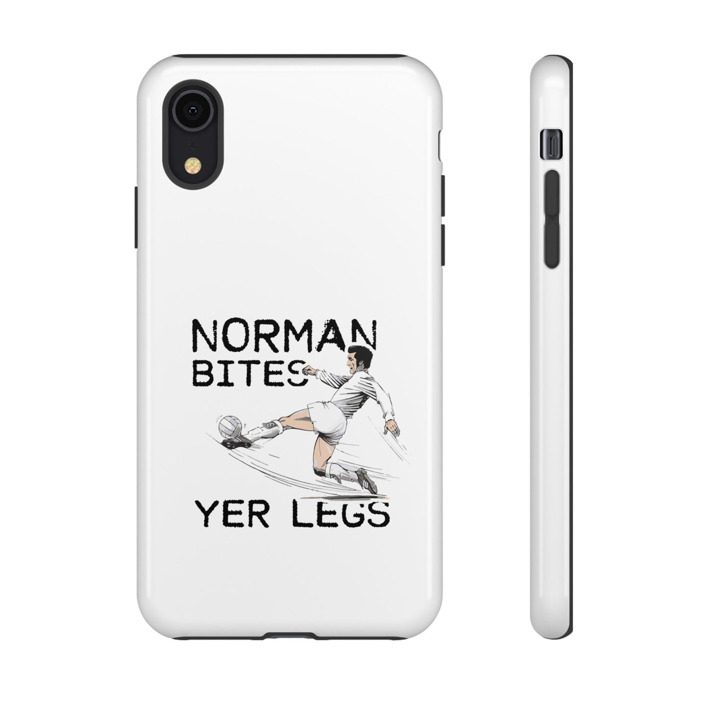 Leeds United NORMAN BITES 'YER  LEGS' Phone Case