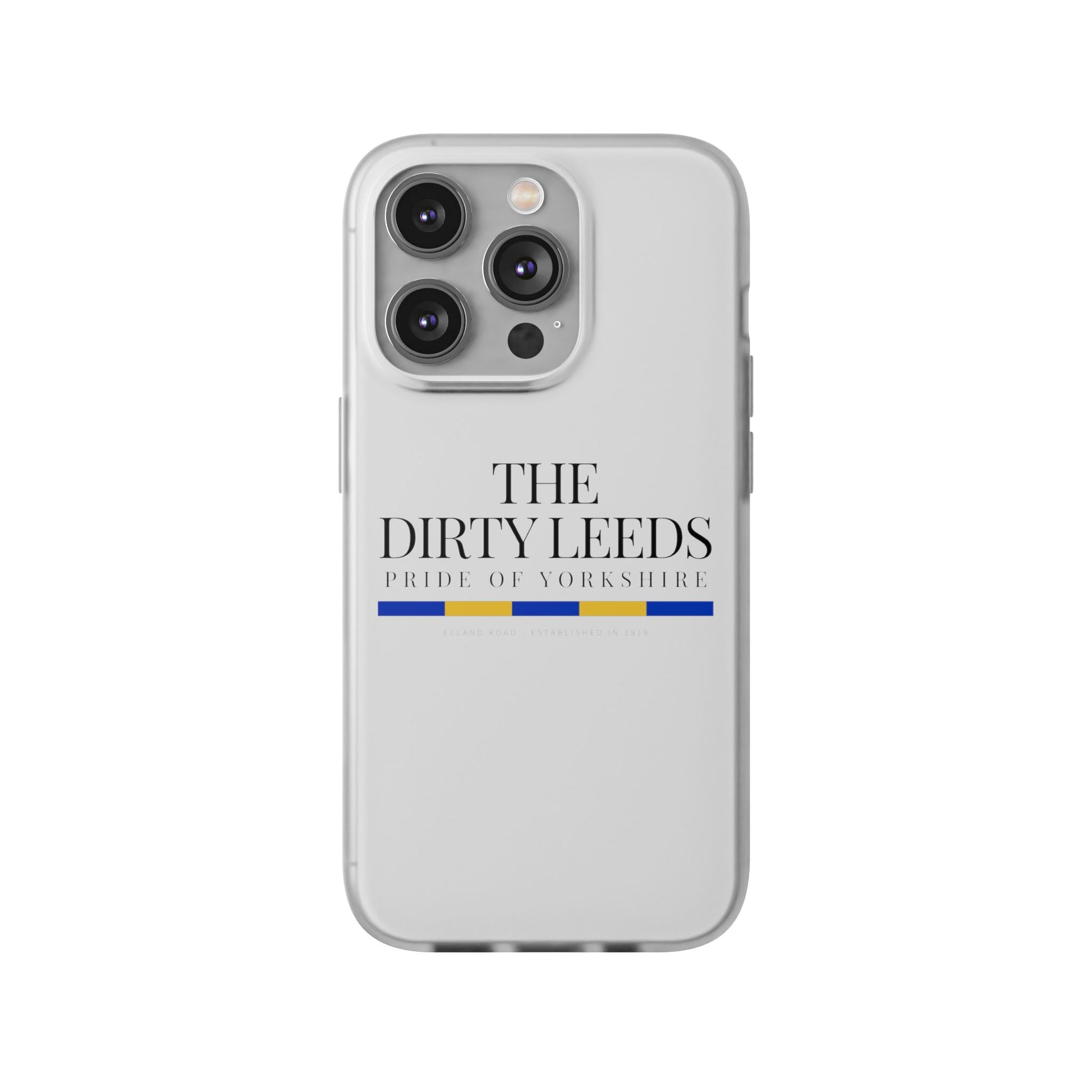 LUFC “The Dirty Leeds: Pride of  Yorkshire” Flexi Phone Case - Lufcnews.co.uk
