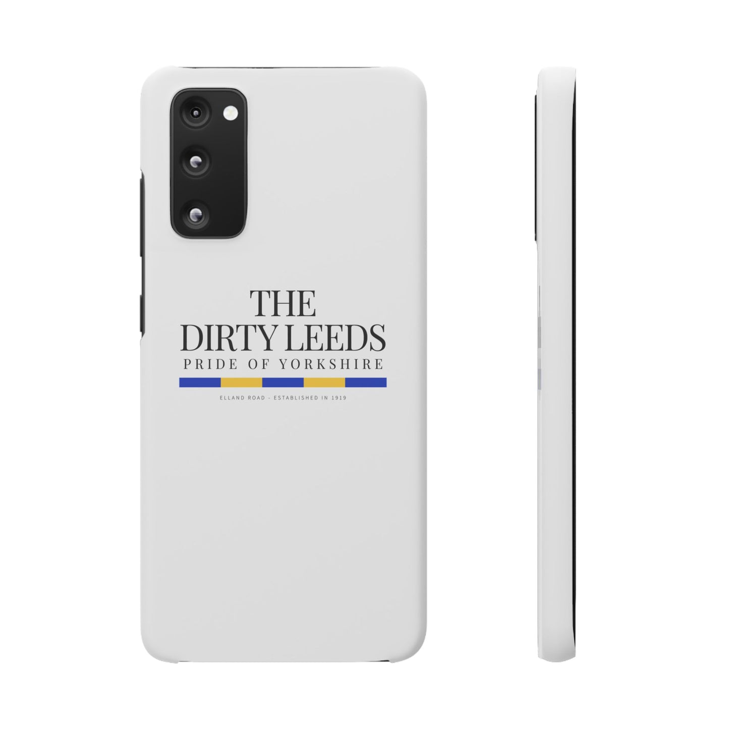 LUFC “The Dirty Leeds: Pride of  Yorkshire” Snap Case