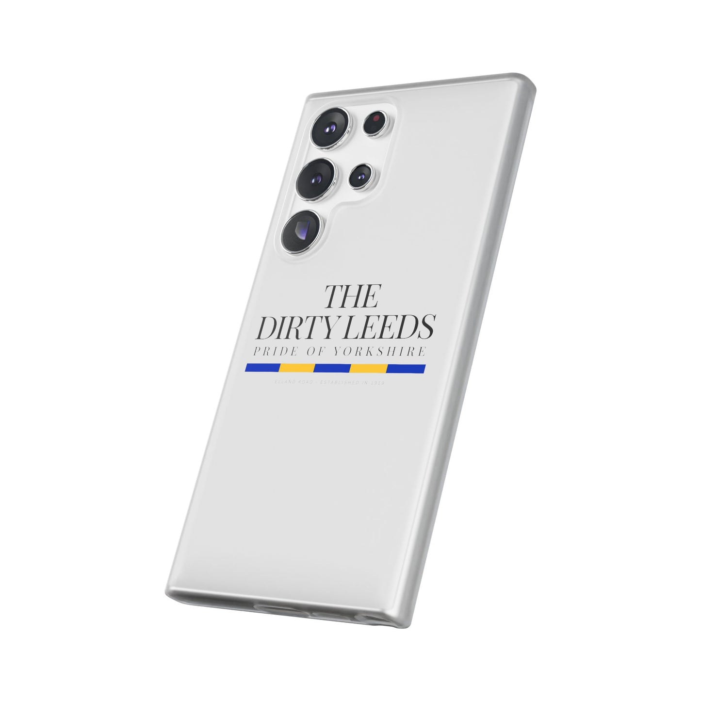 LUFC “The Dirty Leeds: Pride of  Yorkshire” Flexi Phone Case - Lufcnews.co.uk