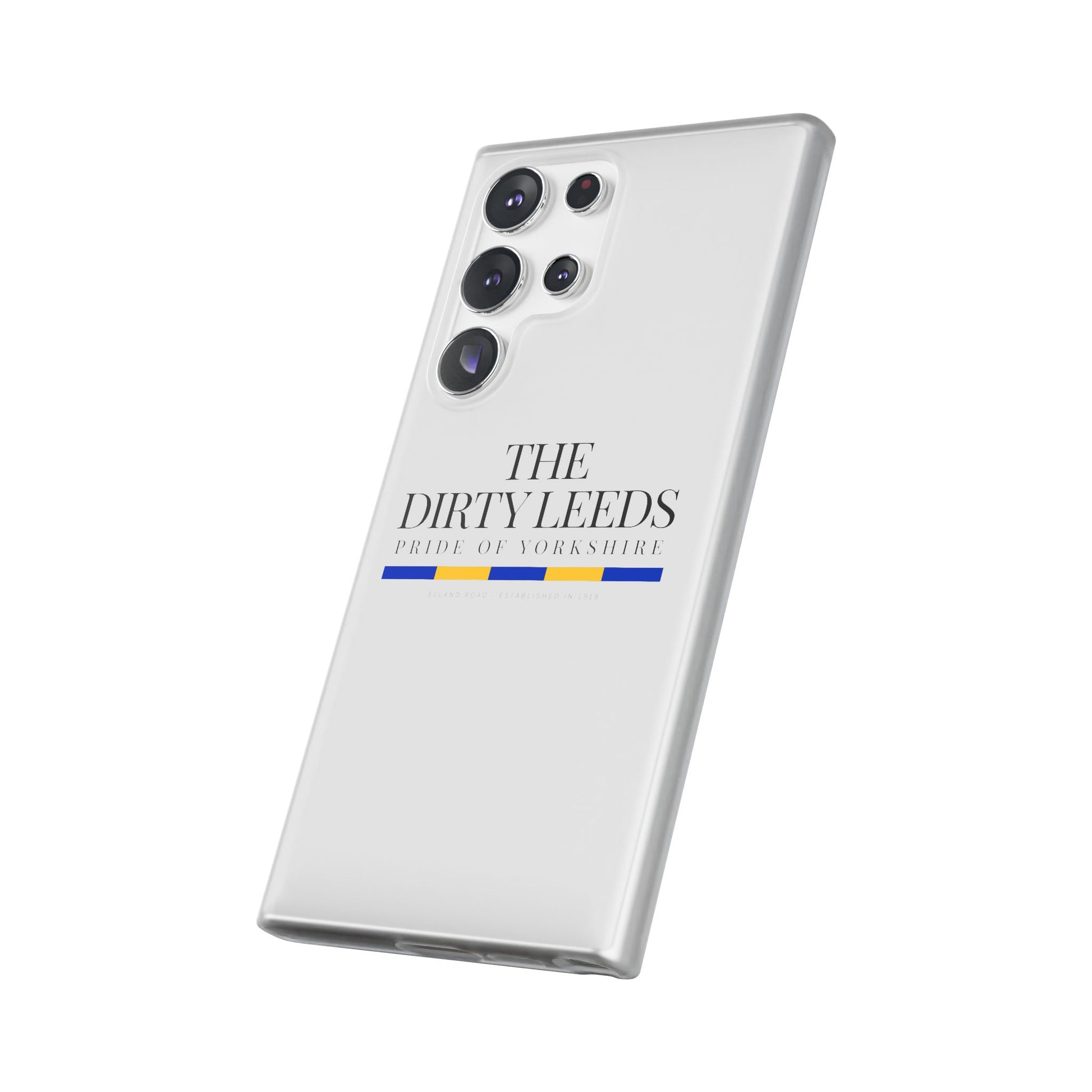 LUFC “The Dirty Leeds: Pride of  Yorkshire” Flexi Phone Case - Lufcnews.co.uk