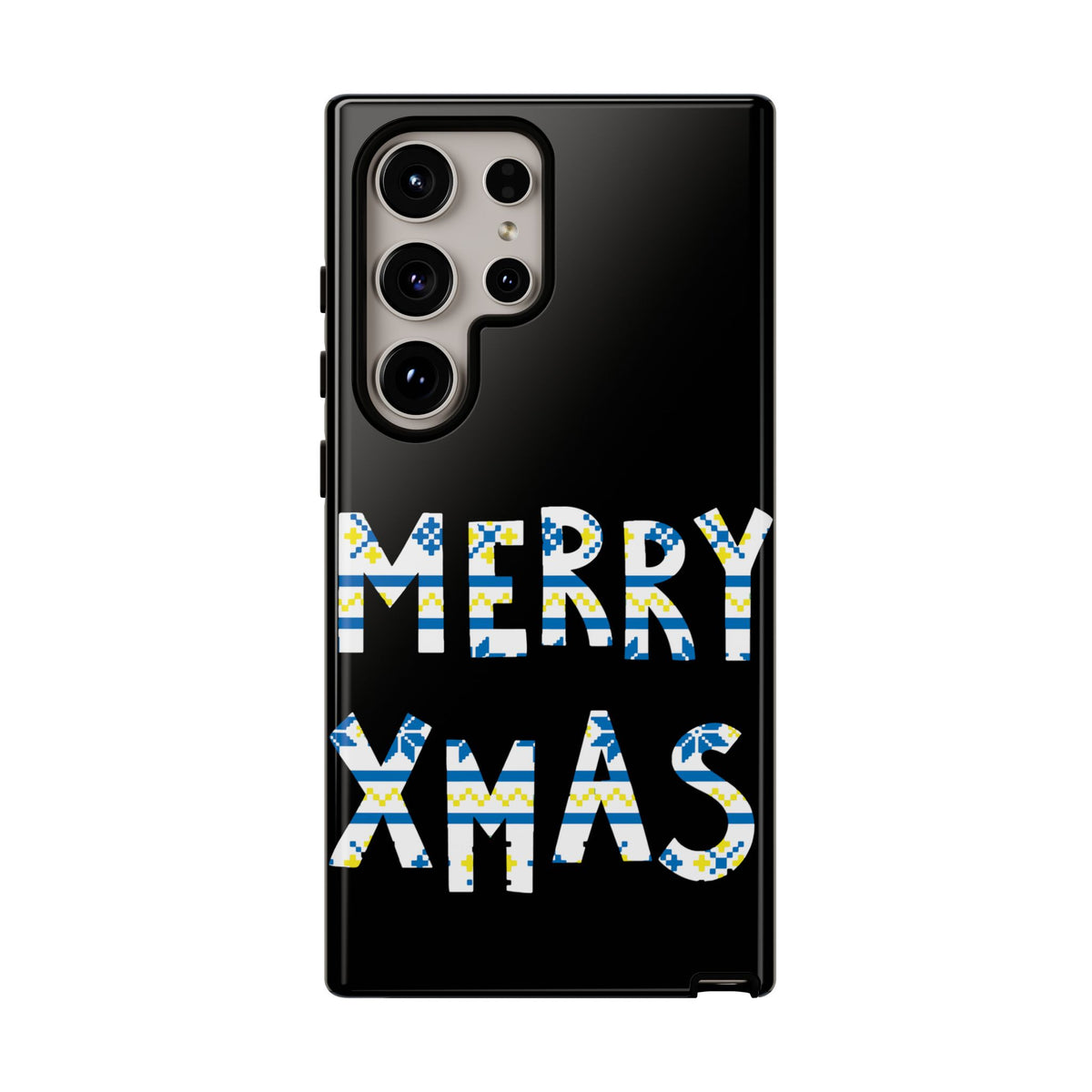Leeds United 'Merry Xmas' Phone Case: Christmas Edition