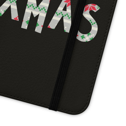 Leeds United "MERRY XMAS" Flip  Case Phone Wallet: Christmas  Edition