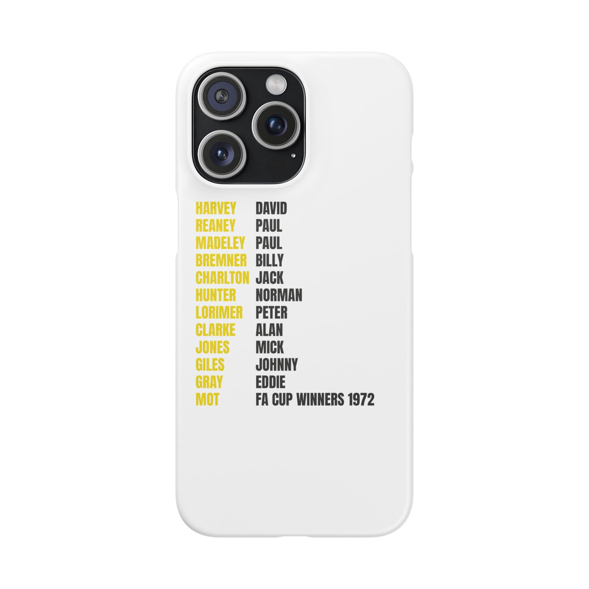 Snap Phone Case - 1972 FA Cup Winners
