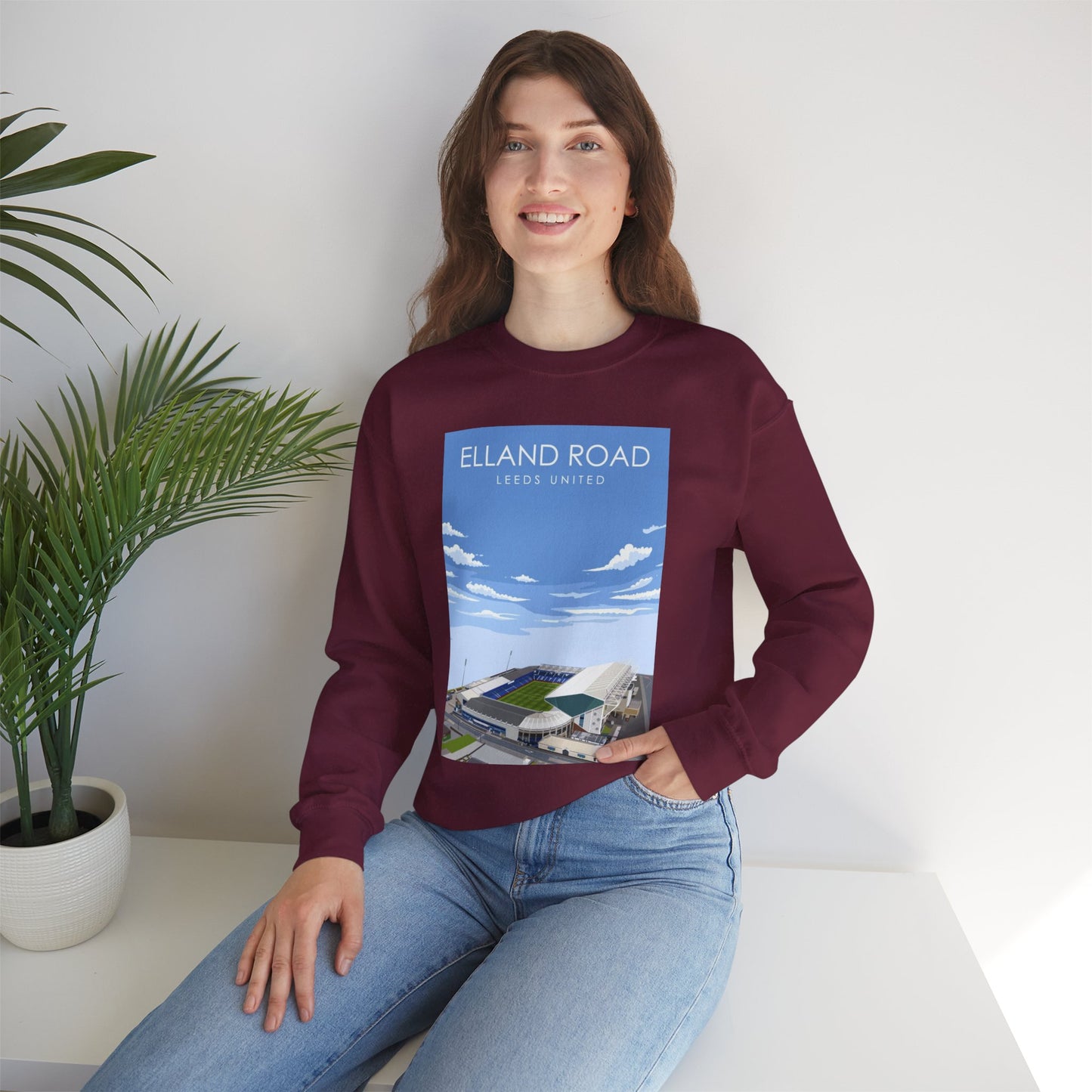 LUFC “Elland Road Aerial” Sweatshirt
