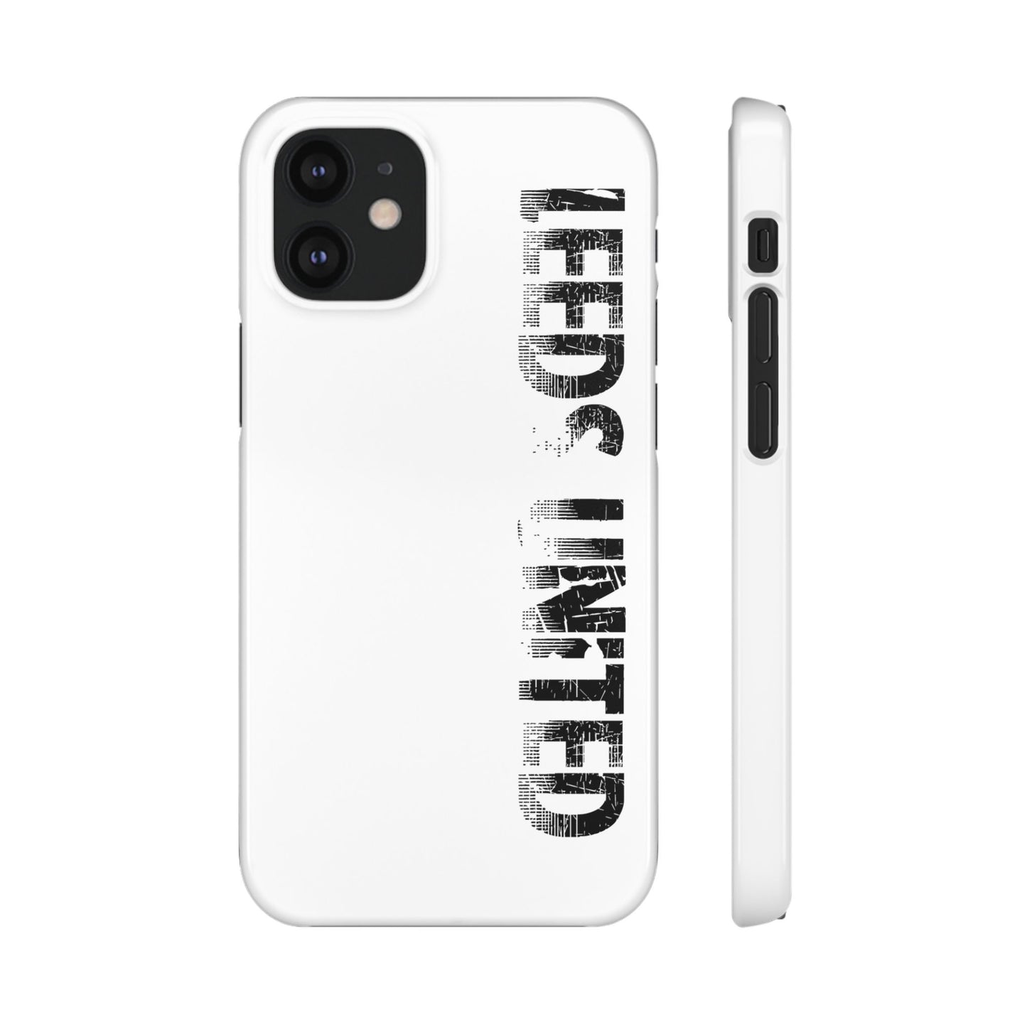 04 Snap Phone Case — "All Leeds Aren't We" Blue & Yellow Emblem