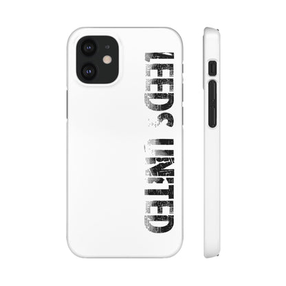 04 Snap Phone Case — "All Leeds Aren't We" Blue & Yellow Emblem