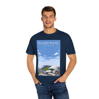 LUFC News Graphic Tee | Garment-Dyed Unisex T-Shirt