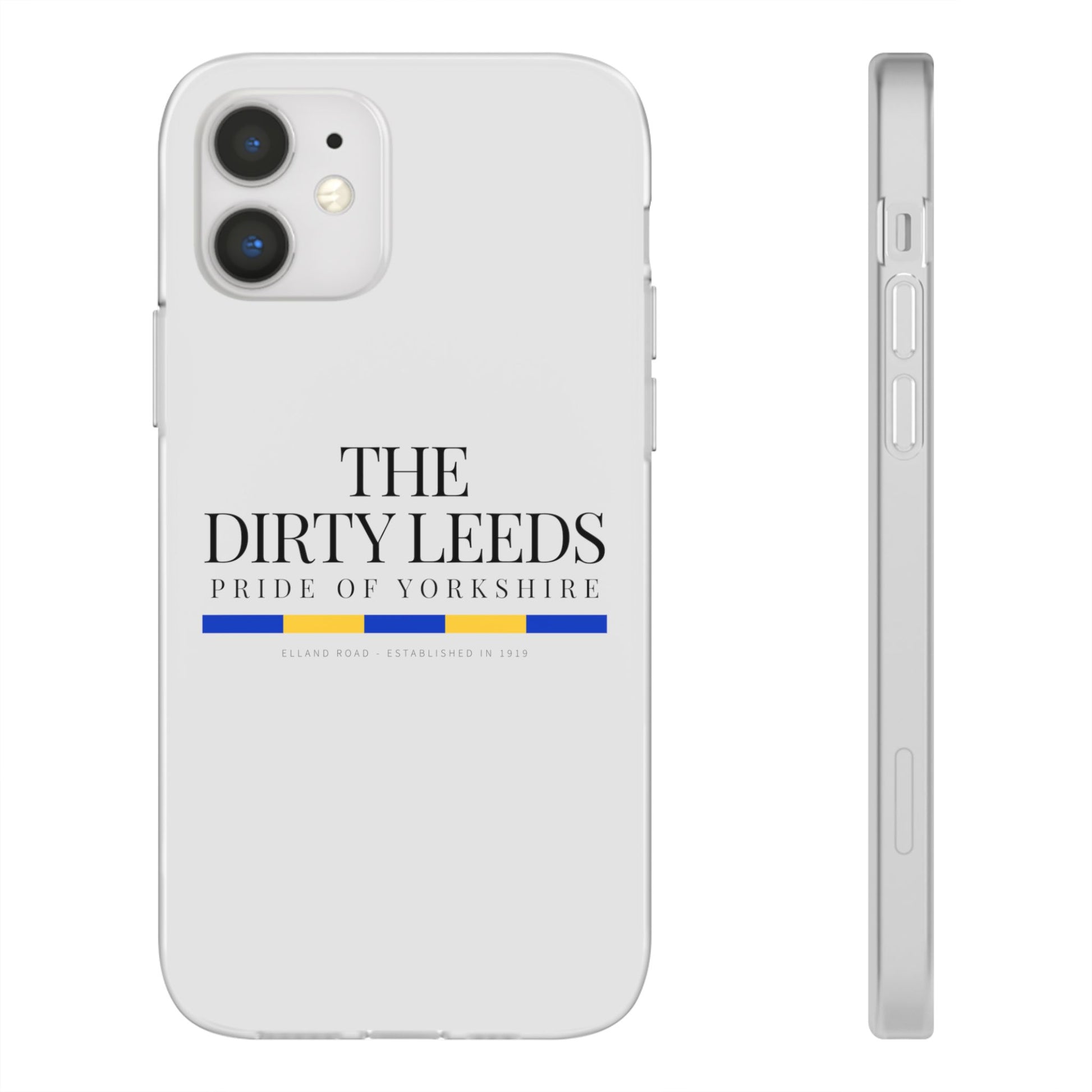 LUFC “The Dirty Leeds: Pride of  Yorkshire” Flexi Phone Case - Lufcnews.co.uk