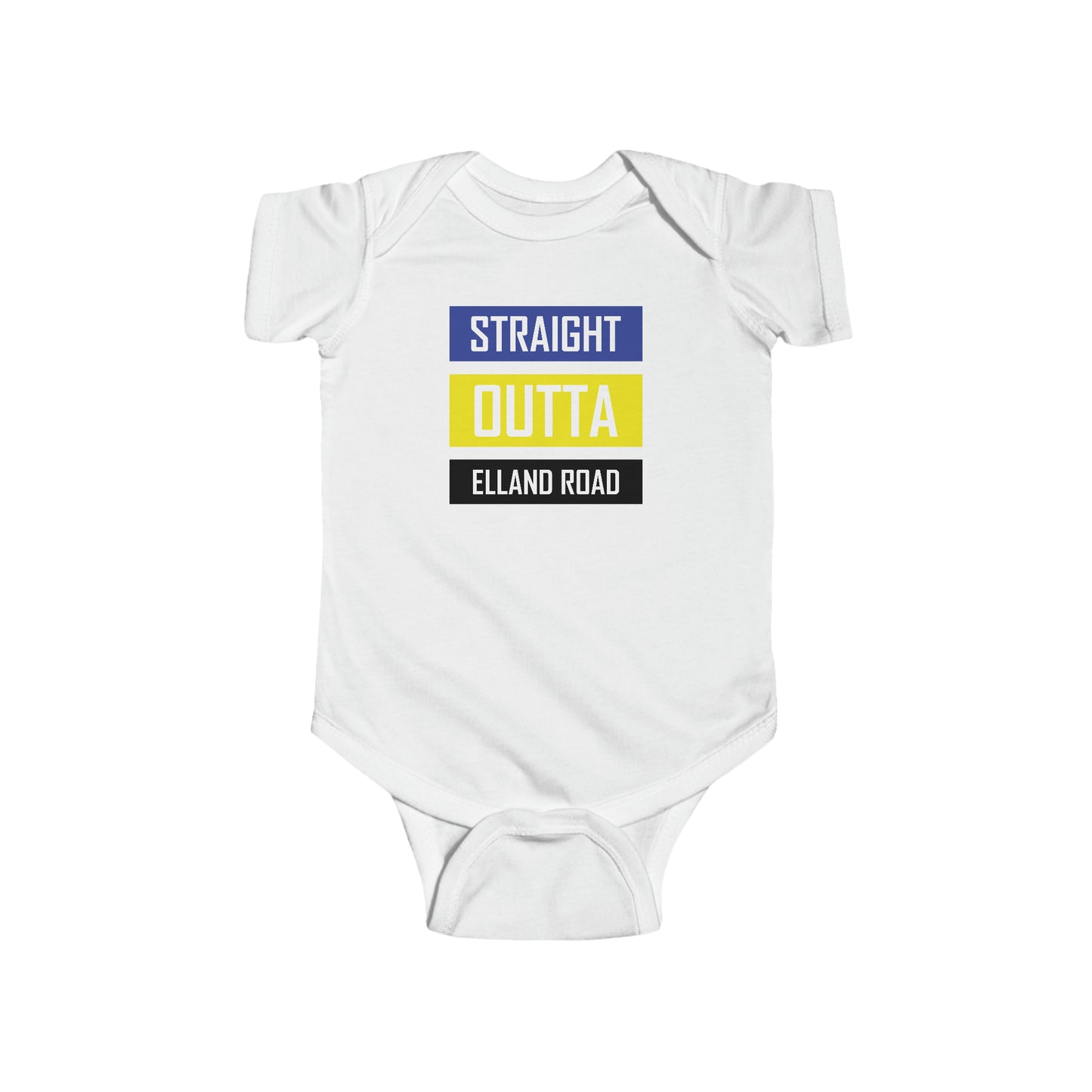 Infant Fine Jersey Bodysuit - Straight Outta Elland Road