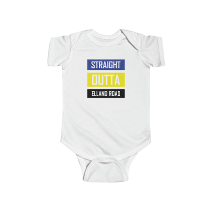 Infant Fine Jersey Bodysuit - Straight Outta Elland Road