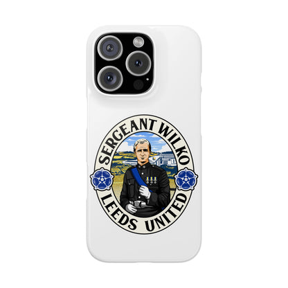 LUFC "SERGEANT WILKO" Leeds  United: Snap Case