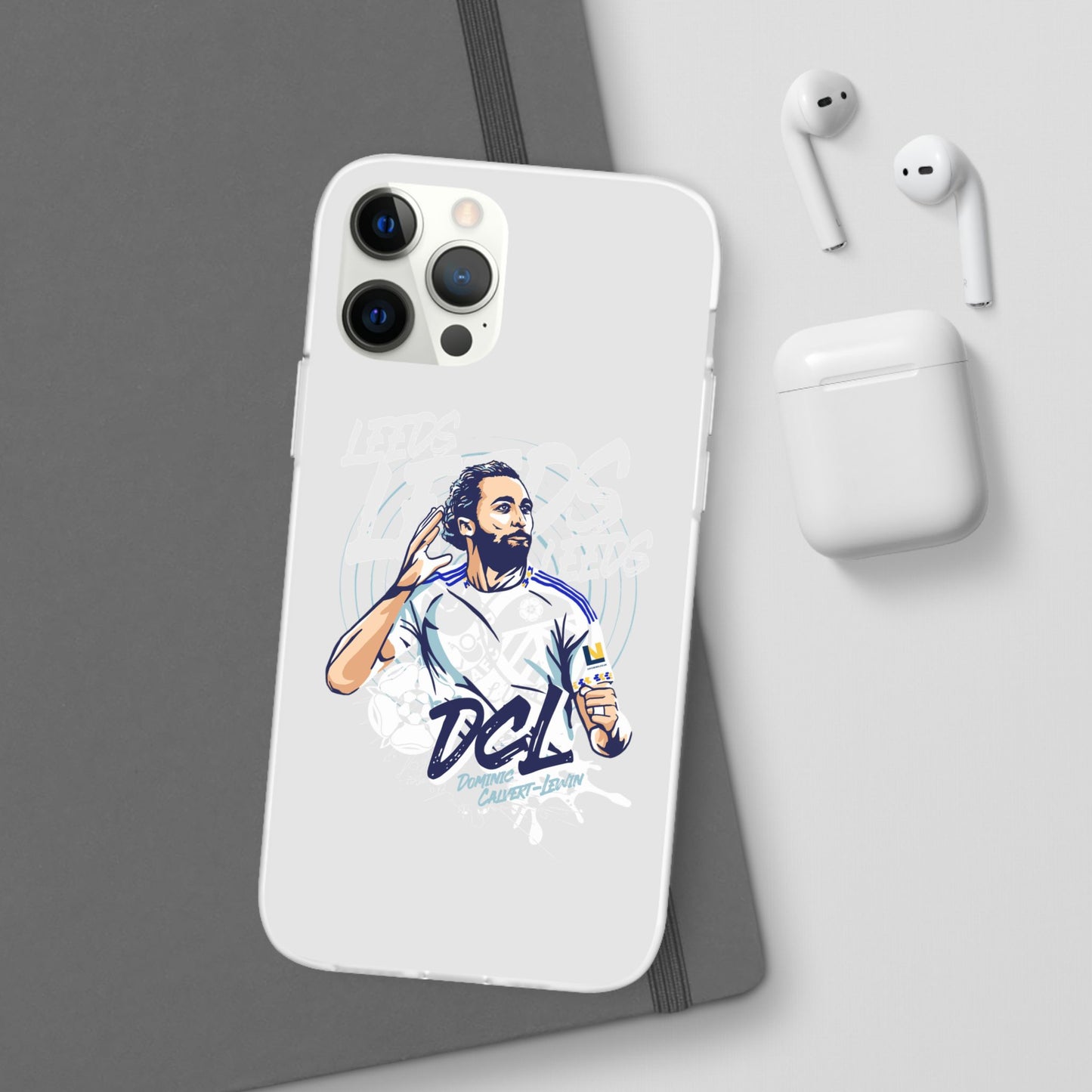 LUFC News “LEEDS: Dominic  Calvert-Lewin” Flexi Case - Lufcnews.co.uk